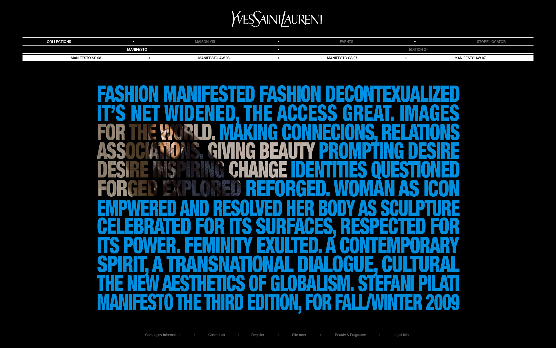 saint laurent us website